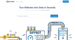 Desktop Screenshot of diffbot.com